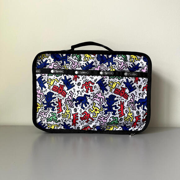 Lesportsac Keith Haring Small Organizer Packing Cube NWT - Picture 2 of 5